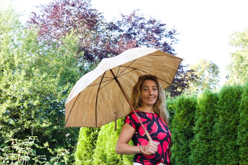 verKORKst Premium Regenschirm der Marke Viking