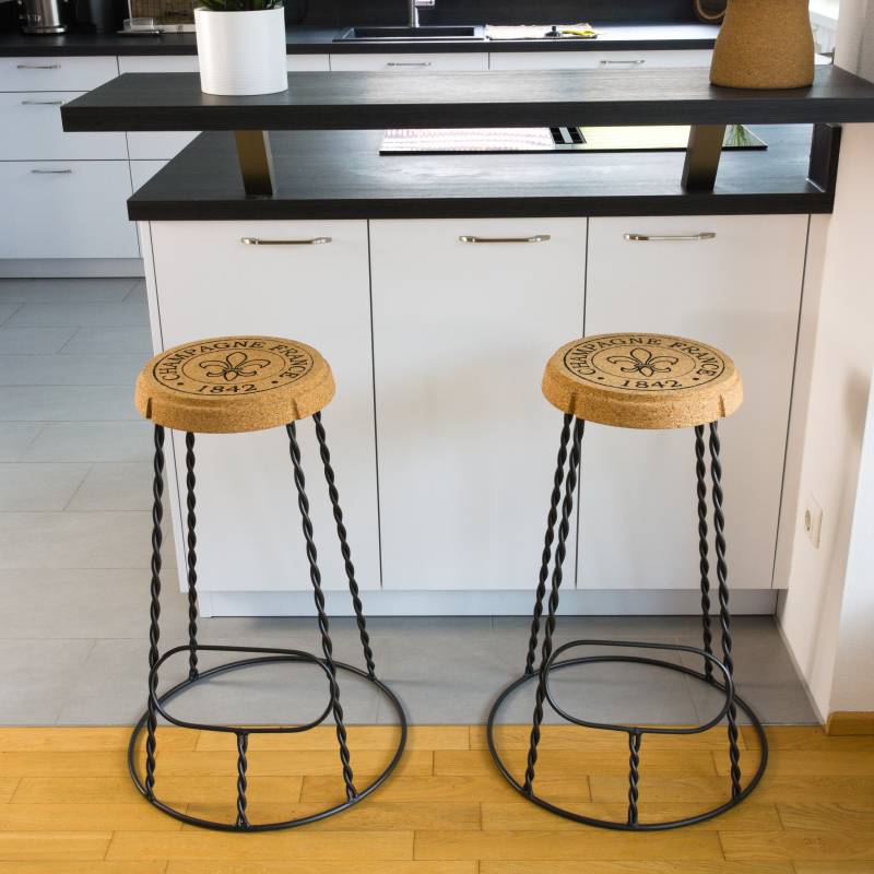 verKORKst Premium Barhocker und Bartisch aus Kork