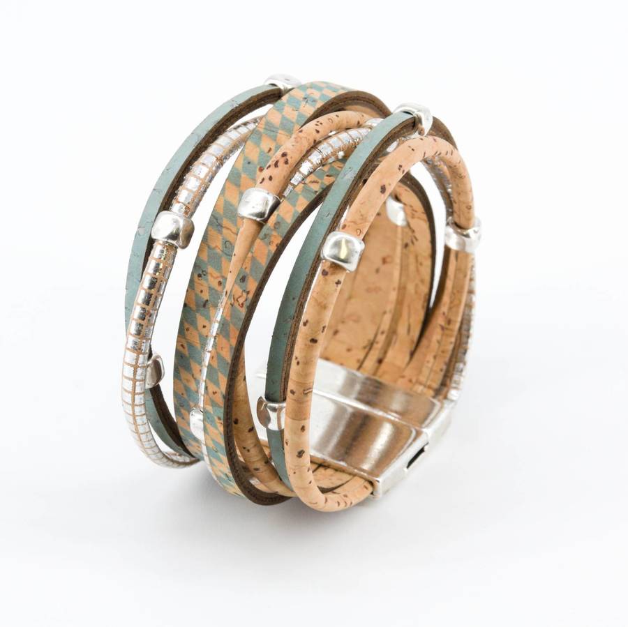 Premium Armreife aus Kork