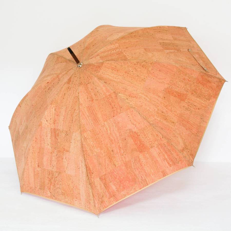 verKORKst Premium Regenschirm aus Kork der Marke Viking