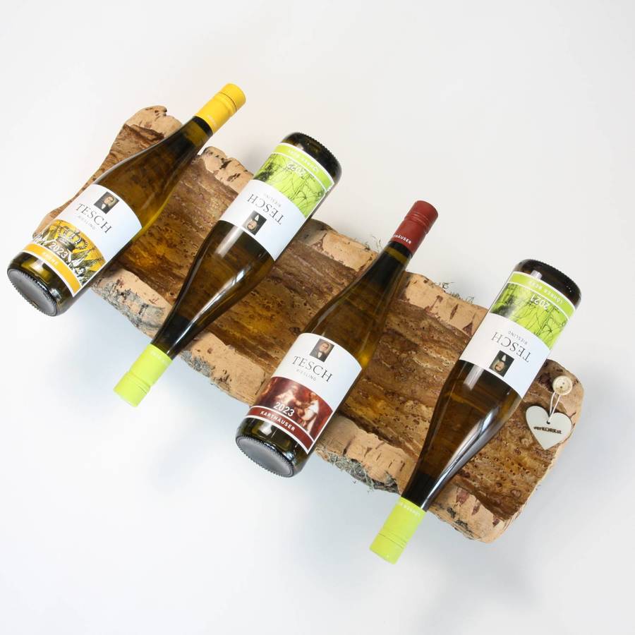 verKORKst Premium Weinschale aus Kork