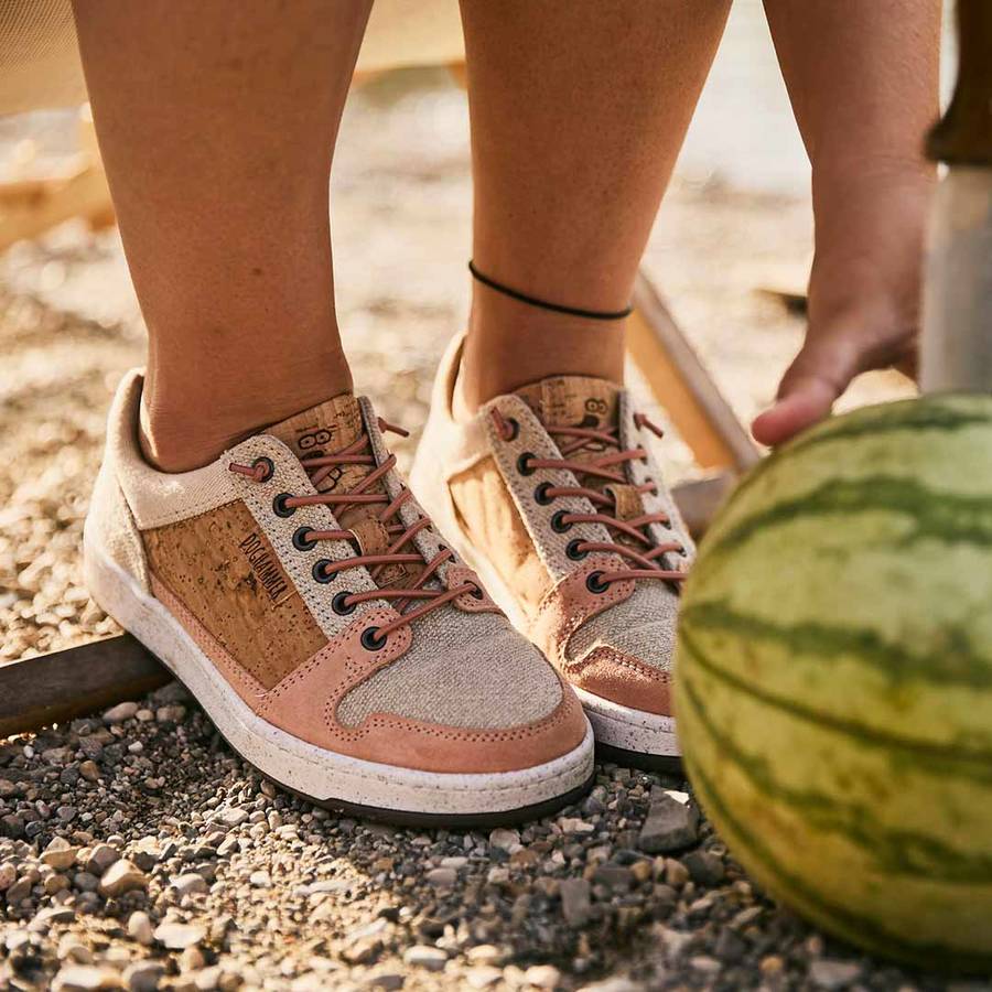 Premium Schuhe aus Kork und Wolle
