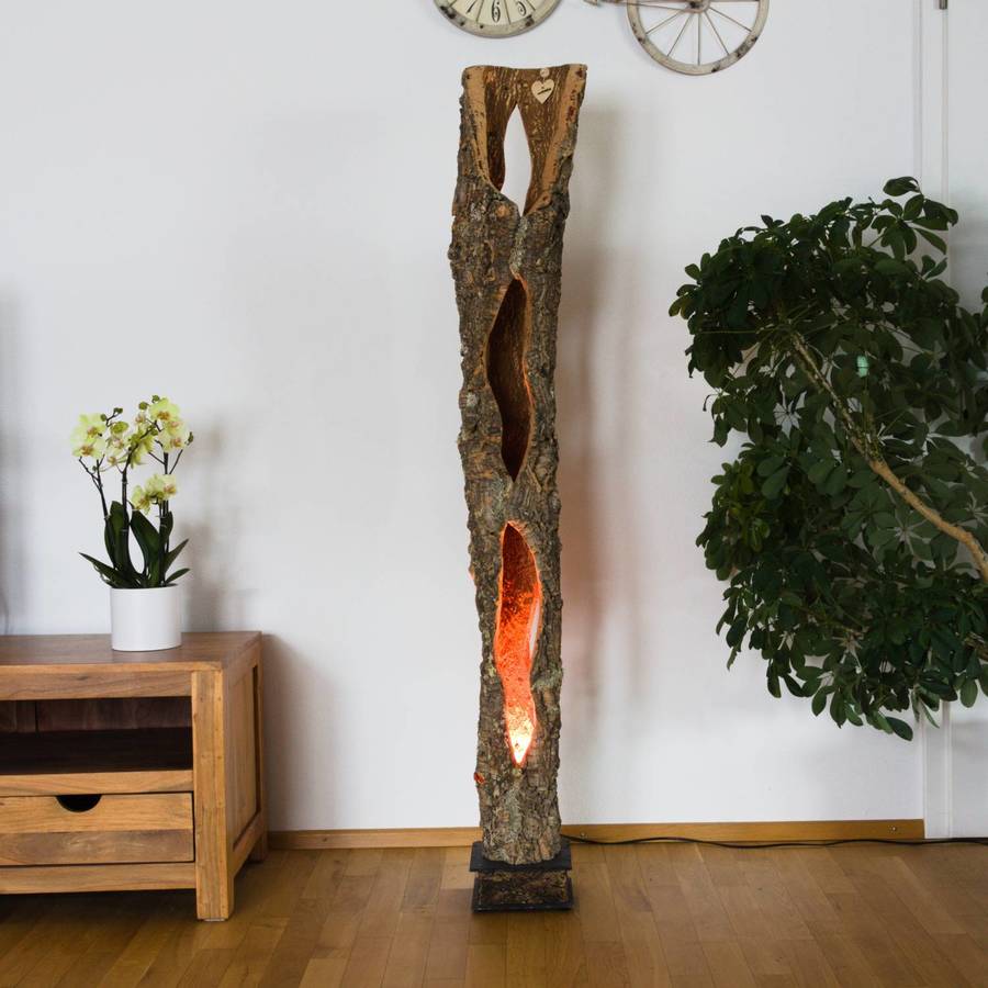 verKORKst Premium Stehlampe aus Korkrinde