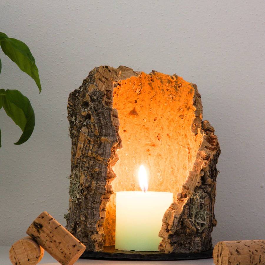 verKORKst Premium Baby-Windlicht aus Kork