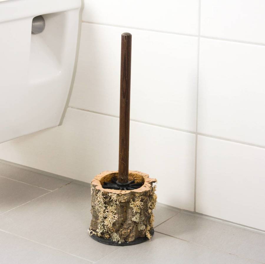 verKORKst Premium WC-Bürsten-Spender aus Korkrinde