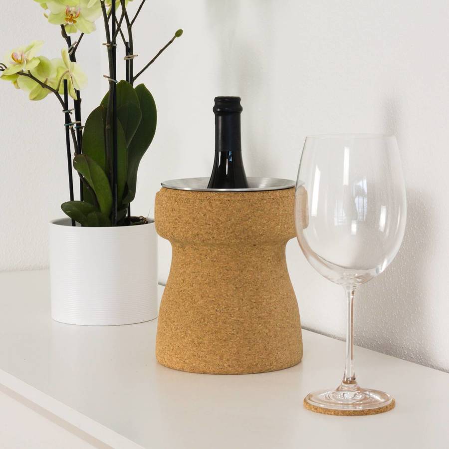 verKORKst Premium Wein- und Sektkühler aus Kork