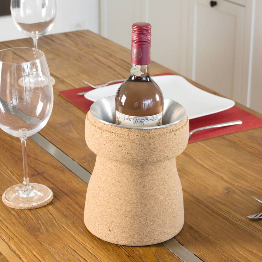 verKORKst Premium Wein- und Sektkühler aus Kork