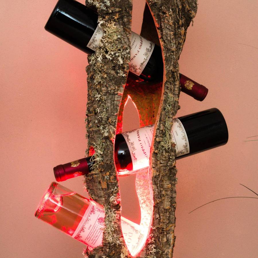 verKORKst Premium Weinregal aus Korkrinde